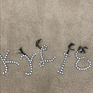 sparkle letters